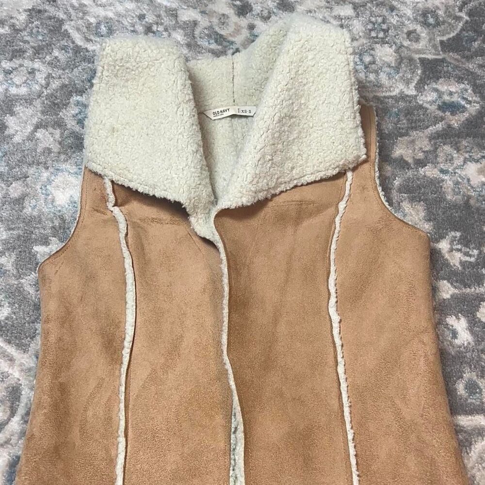 Old-navy Women's Tan and Brown Gilet